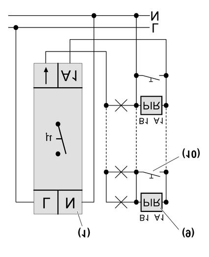 Afbeelding 3: Aansluitschema 3-draadsschakeling Afbeelding 4: Aansluitschema 4-draadsschakeling (1) REG-automaat (9)