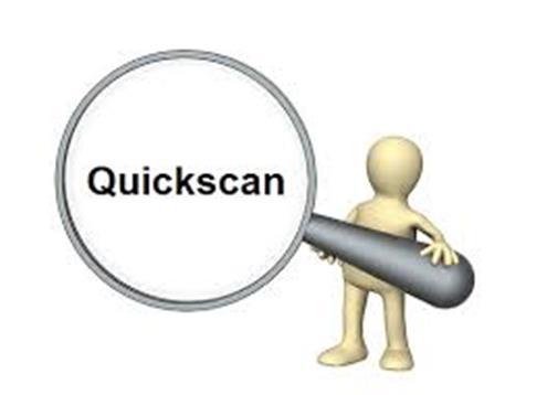 Aan de slag! Implementatie-Quickscan 1. Vul de quickscan in 2.