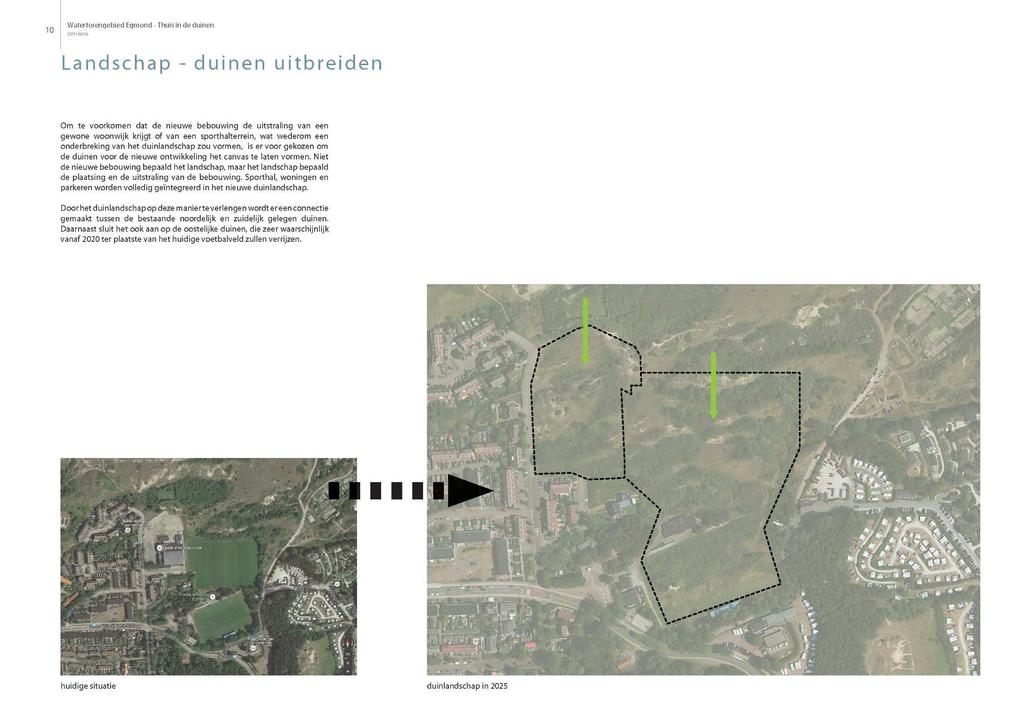 landschap uitgangspunten duinen uitbreiden koppelen