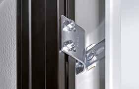 een goede afdichting van de deur. Een rubberen kokerprofiel met groot volume dicht de sluitkant van de deur optimaal af.