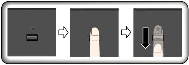 Uw vingerafdrukken registreren Om vingerafdrukverificatie in te schakelen moet u uw vingerafdrukken eerst registreren.