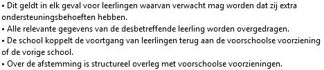 Ontwikkelingsperspectieven (OPP) De OPP-en hebben een vaste structuur. De OPP-en zijn actueel, concreet en volledig.