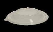 Ronde saladebak Bagasse - Bruin 600 cc / ø 15,4 cm x 5,6 cm (4269211) 900 cc / ø 19,4 cm x 5,3 cm (4269212) Vierkante saladebak Bagasse - Bruin 900 cc /