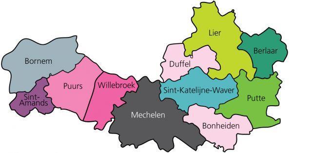 A F B A K E N I N G R E G I O - RESOC = Arrondissement Mechelen - Heist op den Berg en Nijlen