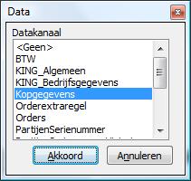 Wijzigingen instelbare layouts King 5.55 t.o.v. 5.54 Bestemd voor King-gebruikers die overgestapt zijn van King 5.54 naar King 5.