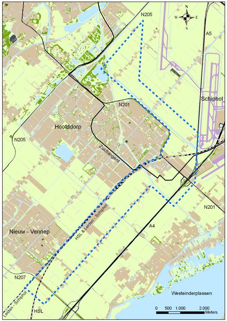 Figuur 1.2 Plangebied Haarlemmermeer Oost 1.4 Waarom een milieueffectrapportage?