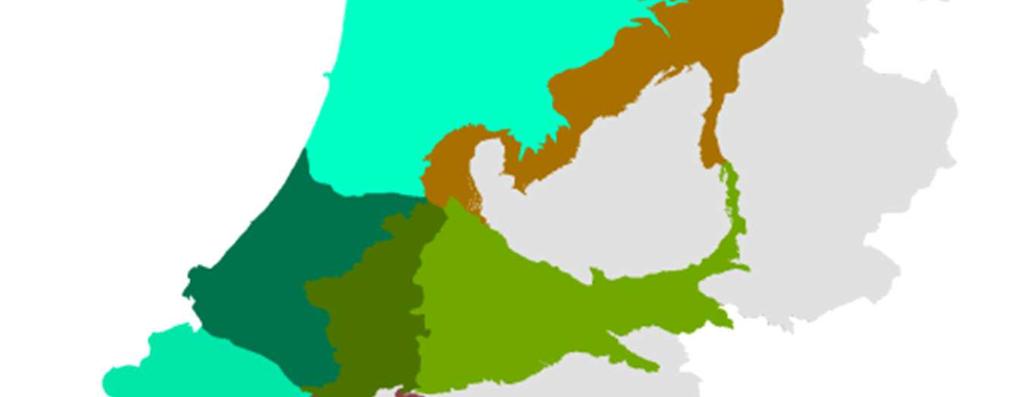 7, in de attributentabel LSCPHFDEEN 1-4, 7-10, 13, 14, 22). Daarnaast is het geselecteerde gebied aangevuld met 'buitenwater' zoals IJsselmeer en Waddenzee.