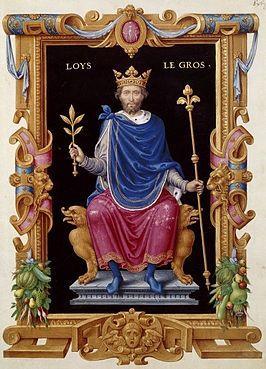 Lodewijk VI ( de dikke ) van Frankrijk Fulco gaf actieve steun aan de