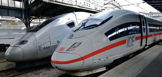 Duitsland aan hoge snelheid TGV en ICE verbinden 25 bestemmingen in