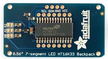 Project 18: LED_Matrix I2C_Roboface De I2C scanner komt van pas als je meerdere I2C devices aansluit. B.v. vijf 8x8 Led matrices en dan zó dat 2 matrices als ogen en drie als mond!