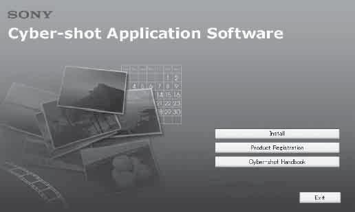 Overige "Cyber-shot-handboek" afbeelden Het "Cyber-shot-handboek", dat een gedetailleerde beschrijving van het gebruik van de camera geeft, staat op de cd-rom (bijgeleverd).
