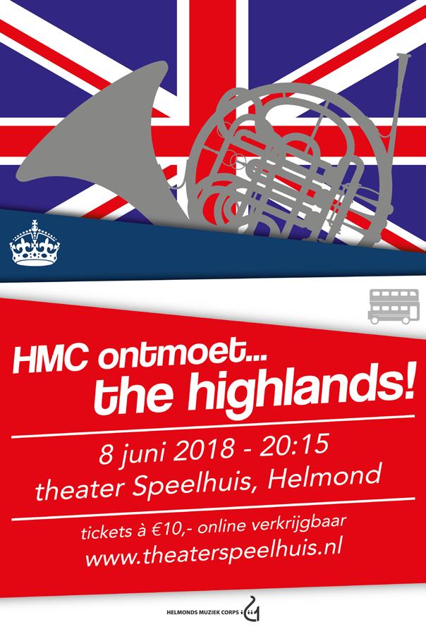Onder leiding van dirigent Rob van der Zee worden diverse klassiekere werken zoals de Concert Prelude en de Hymn of the Highlands van Philip Sparke gespeeld.