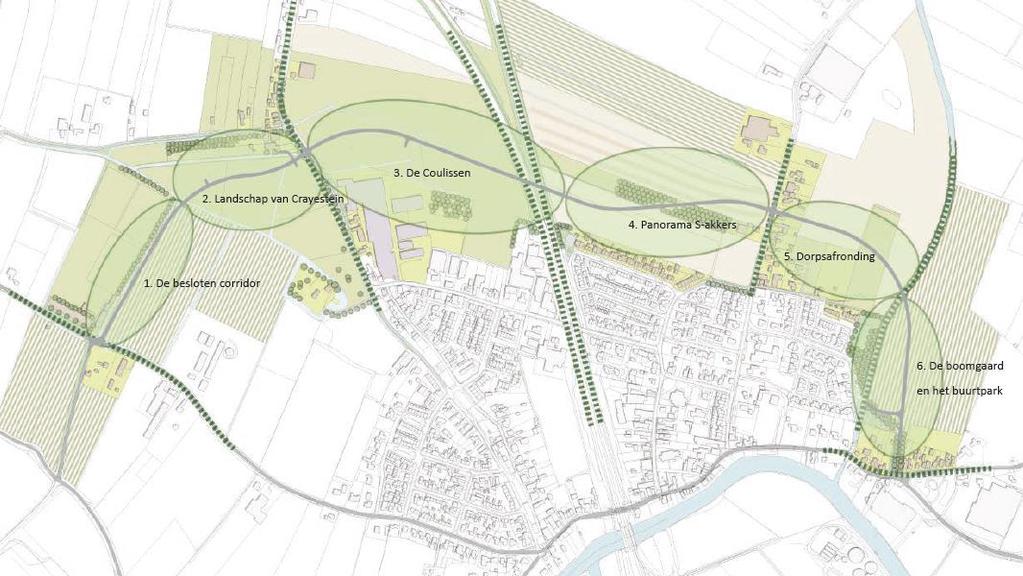 Globaal landschapsplan VKA is uitgangspunt; Vertaling