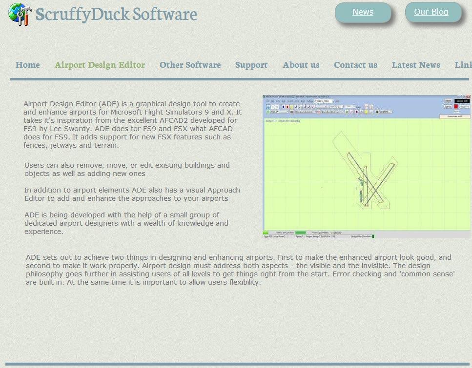 Airport Design Editor Dit programma is de downloaden bij Scruffy Duck http://www.