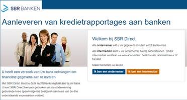 1. SBR DIRECT 1.1 Inleiding SBR Direct (sbrdirect.nl) is het online aanleverportaal van SBR Banken.