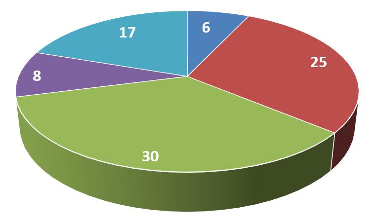 Hoofdstuk I: Resultaten van de derde enquête V5 (volgende) Andere antwoorden (16) Diensthoofden, hoofdverpleegkundigen : 6 Gepersonaliseerde post, meestal aan de artsen : 5 Raad van bestuur : 3