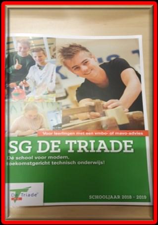 Staat uw zoon of dochter in de brochure? Op onze website www.detriade.atlascollege.