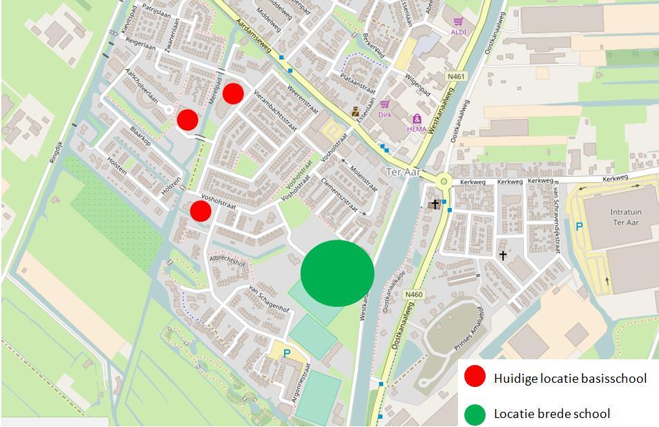 De verschillende basisscholen in het dorp worden met een aantal andere voorzieningen samengevoegd in een IKC (Integraal Kind Centrum).