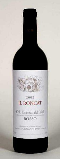 6. Giovanni Dri / Il Roncat - Il Roncat Rosso DOC Colli Orientali del Friuli Het is een Cru onder de officieel geclassificeerd rode wijnen.
