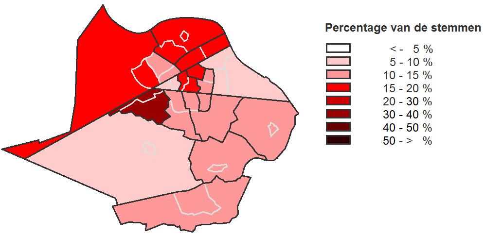 5. Uitslag per partij: VVD De VVD blijft de derde partij in Weert. Maar een dalende trend die in 2014 werd ingezet, zet zich voort.