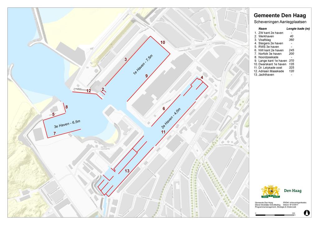 3 GEBRUIK VAN DE HAVEN Het havenbedrijf registreert alle aankomst- en vertrektijden van alle schepen om de havengelden te kunnen berekenen.