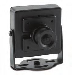 MD-51 - Minibolcamera (binnengebruik) NTSC 2166077 Kijkhoek (HxVxD) PAL: 69 x 54 x 90 NTSC: 76 x 55 x 98 IP66 Afmetingen (diameter x H) 76 x 59,2 mm 3 jaar garantie Koepelvormige camera die in alle