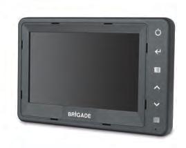 Backeye Monitoren MONITOR UIT DE SELECT-SERIE VBV-770M - Digitale 7 LCD-monitor 9505942 VBV-770M-S - Digitale 7 LCD-monitor 2166039 Inclusief een 5-pins ingang voor aansluiting op VBV-710C