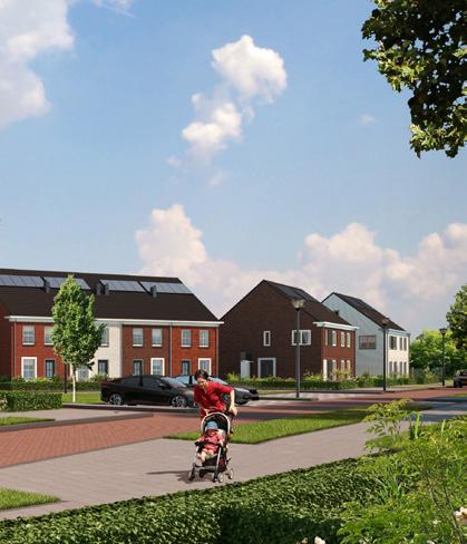 fase 4B BOUWNUMMER 117 Deze twee-onder-een-kapwoning is op de hoek van het plan gelegen en voorzien van een bijzondere gevel.