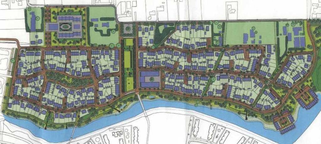 2 Bestaande en toekomstige situatie 2.1 Bestaande situatie Het plangebied ligt aan de zuidoostzijde van Wijchen en maakt onderdeel uit van de 1 e fase van het woongebied Huurlingsedam.