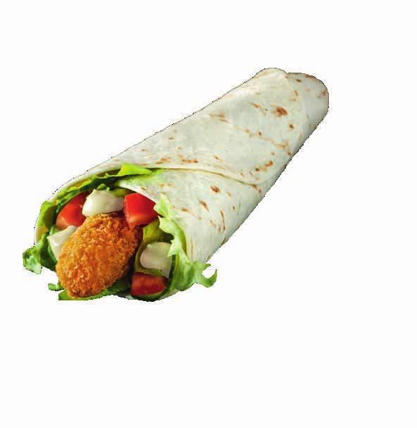 2. Smeer de wrap met een van de Gouda s Glorie Snacksauzen