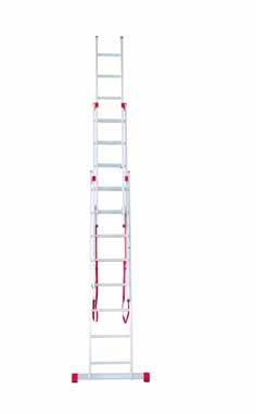 Service Aluminium multifunctionele opvouwbare ladder