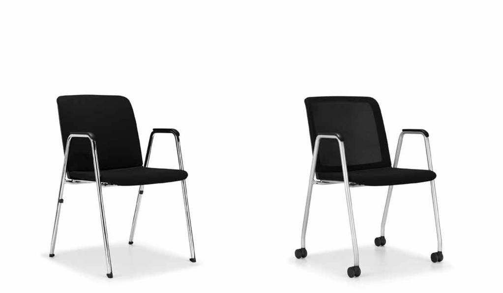 Comforto 29 Modelserie 2940 Design: Steve Nemeth, Haworth Design Studio Bezoeker-, en seminarstoelen met en zonder armleuningen.