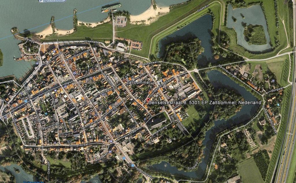 Lokatie overzicht De Bommelerwaard ligt in het Gelderse Rivierengebied, met het gezellige vestingstadje Zaltbommel als kloppend hart.