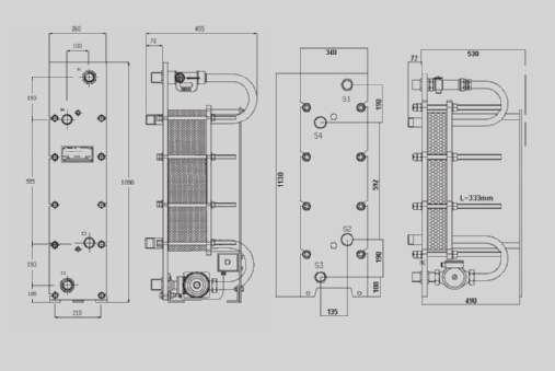 Platenwarmtewisselaar Voordelen van de Viessmann platenwarmtewisselaar met dubbele scheiding: - Door de dubbele scheiding van de warmtewisselaarsplaten ontstaat een zeer effieciënte