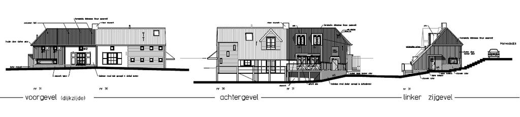2. Het plan Het project omvat het verbouwen en renoveren van de woning Merwededijk 31 en de sloop en herbouw van de woning Merwededijk 32 te Gorinchem.