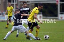 De derby tussen Sparta 30 en Sleeuwijk stond zaterdag naast de belangrijke punten in het teken van het zelfvertrouwen. Sparta 30 won de slag in Andel met 2 1.