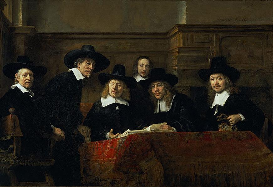 Tussen de vele kleine en grote meesters behoorde Rembrandt tot de top.