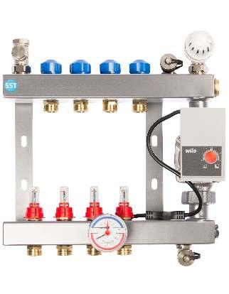 Bevestigings en isolatiesystemen LTV Supertherm Pro Plus RVS Thermostaat ventiel dubbel instelbaar met regelement 0 50 C Bij gebruik regeling, combineren met adapter VA 0 Retourventiel Vul,