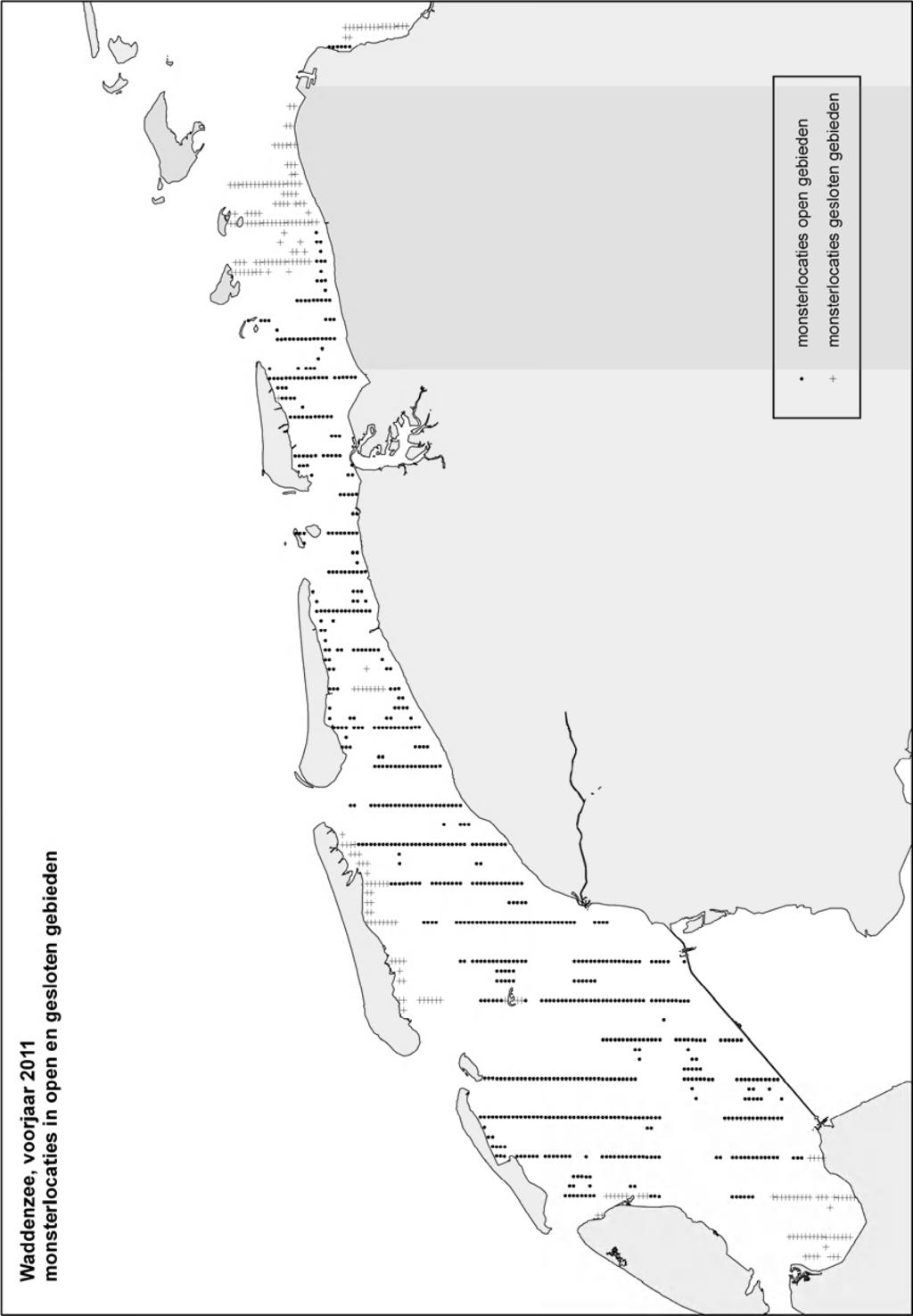 gesloten gebieden in de Waddenzee.