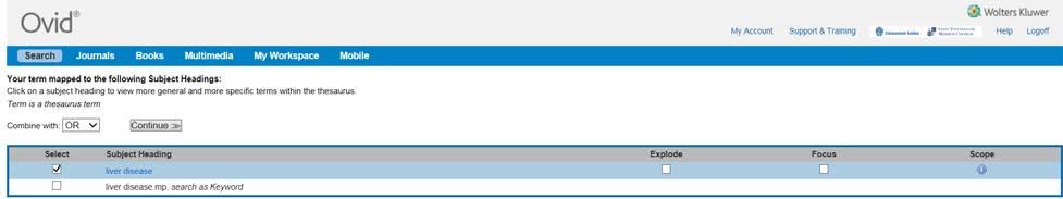 Bij het zoeken op onderwerp kan het beste een combinatie van Subject Headings en Keywords ("vrije tekst"; zoekt in titel, abstract en Subject Headings van referenties) gebruikt worden. 2.