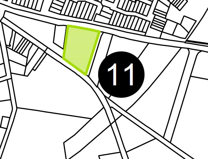 Kaartbeeld: Structuurvisie Wonen Eibergen 2015 Verbeelding, uitsnede uit bestemmingsplan Eibergen Woongebieden 2011