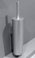 accessoirehouder in aluminium Uitvoering Deel : zeephouder Ø102 mm Uitvoering 2