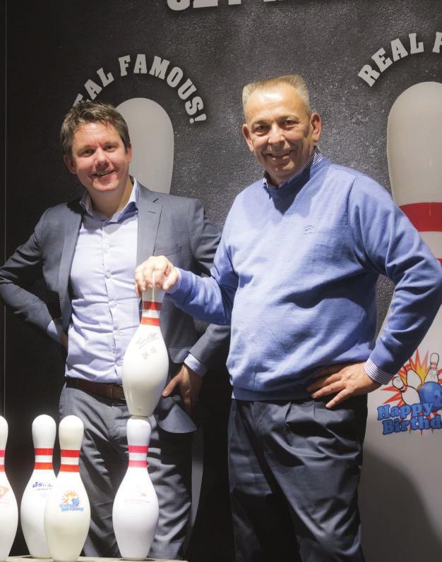 Bowling Distribution één afleverpunt. Externe distributeurs kopen vervolgens bij EBD in.