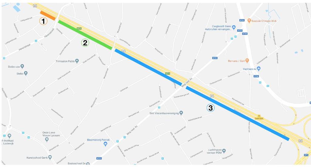 Projectvoorstelling Facts & figures Enkele fact & figures: 2,5 km lang Tussen 3 en 6 meter hoog