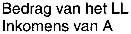 9. Voorbeeld 7: samenwonende (A) met kinderlast woont samen met twee personen (8 en C) die geen aanspraak maken op