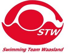 SWIMMING TEAM WAASLAND vzw Kontaktadres : STW Vijfstraten 193 Gesticht in 2015 9100 Sint Niklaas Aangesloten bij K.B.Z.B Rek.