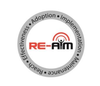 RE-AIM R = Reach of bereik en interesse van de doelgroep. E = Effectiviteit van het project.