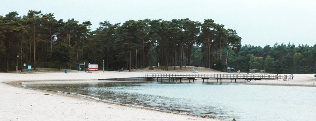 Ga picknicken bij het Henschotermeer. Hier bevinden ook zich diverse wandelroutes. En kan je met mooi weer met een handdoekje op het strand liggen.