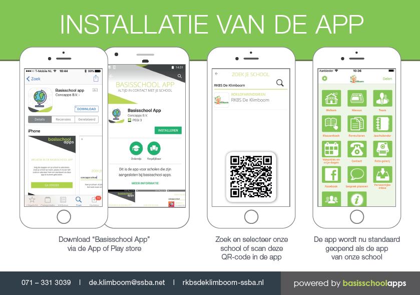 Om de app te kunnen gebruiken, inclusief bovenstaande onderdelen, is het van belang dat u het formulier toestemming voor het plaatsen van beeldmateriaal invult.