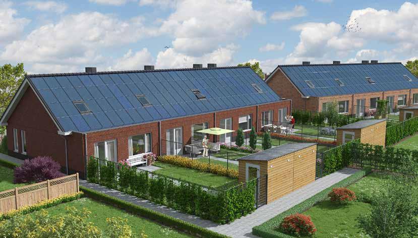 De woningen De levensloopbestendige, nultrede woningen zijn in alle opzichten gebouwd met het oog op morgen: flexibel in gebruik, buitengewoon duurzaam en milieubewust.